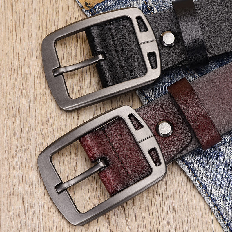 business wide belt men's pants belt
