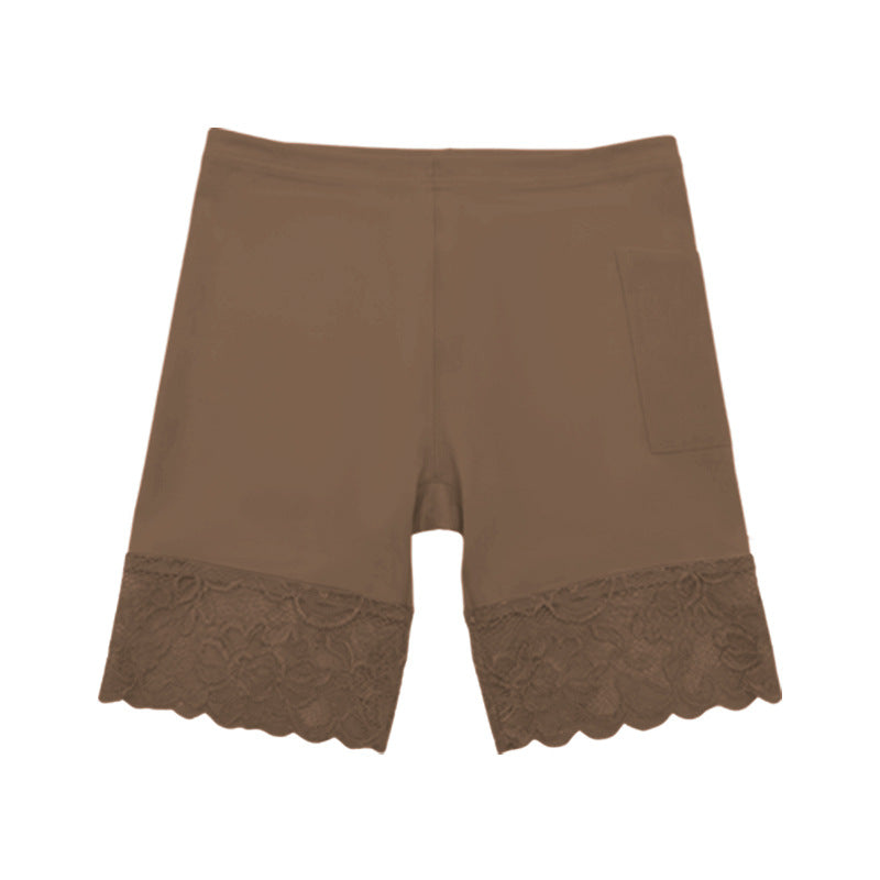 Butt-Lifting Seamless Lace Boxer Briefs