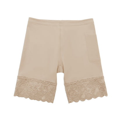 Butt-Lifting Seamless Lace Boxer Briefs