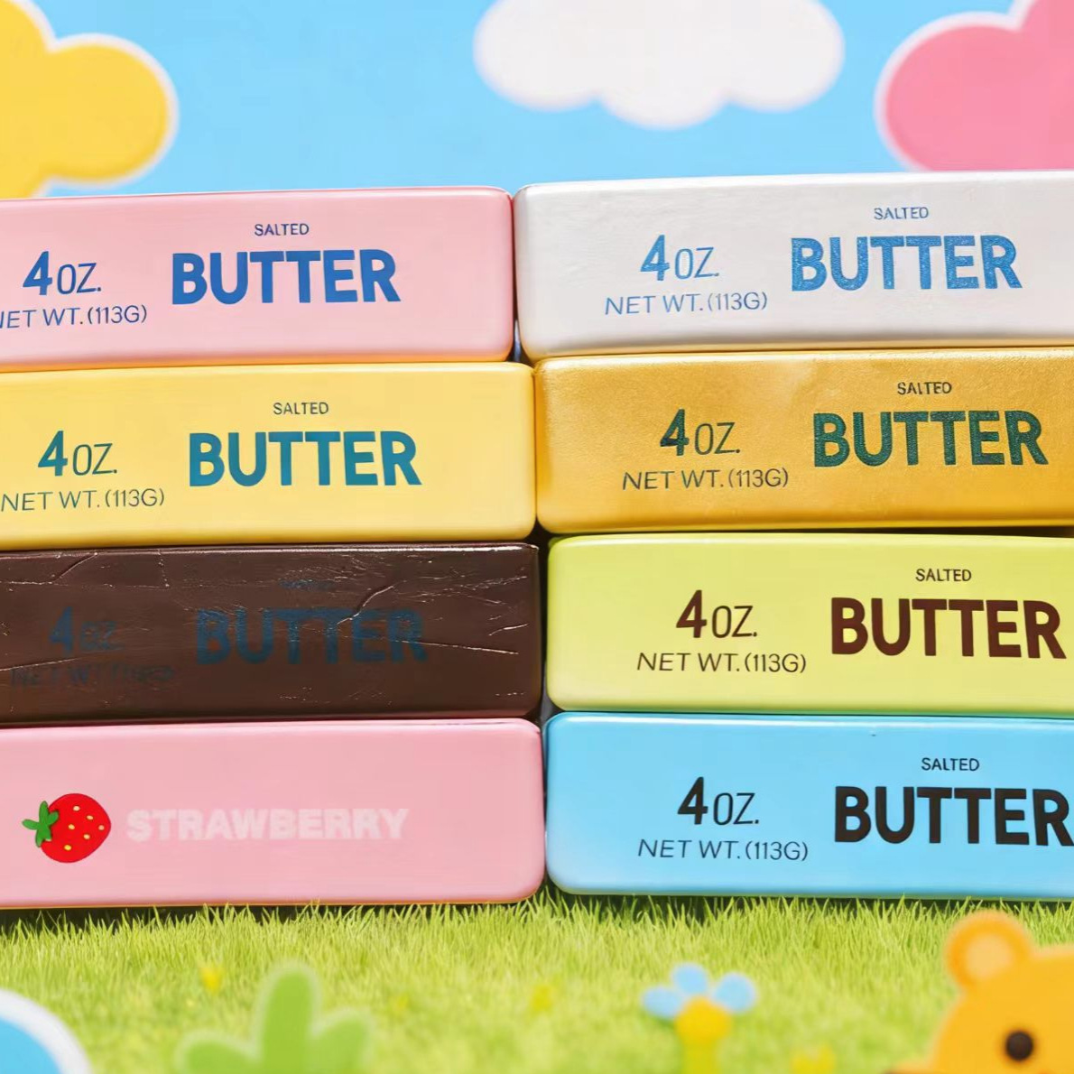 Butter Shape Squishy Toys Slow Rebound Stress Relief