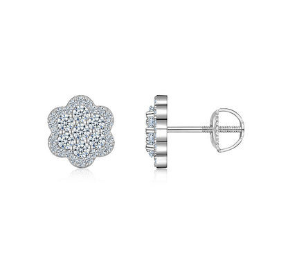 Butterfly Camellia Stud Earrings