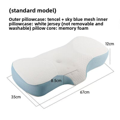 Butterfly Cervical Memory Foam Pillow