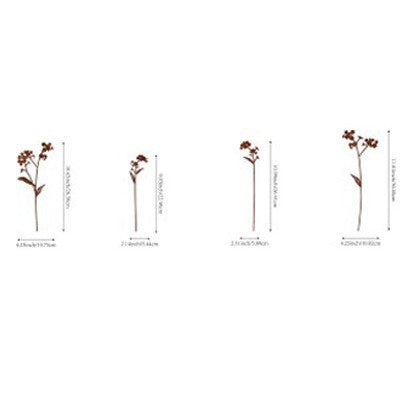 Butterfly Courtyard Metal Garden Ground Insert Art Decor