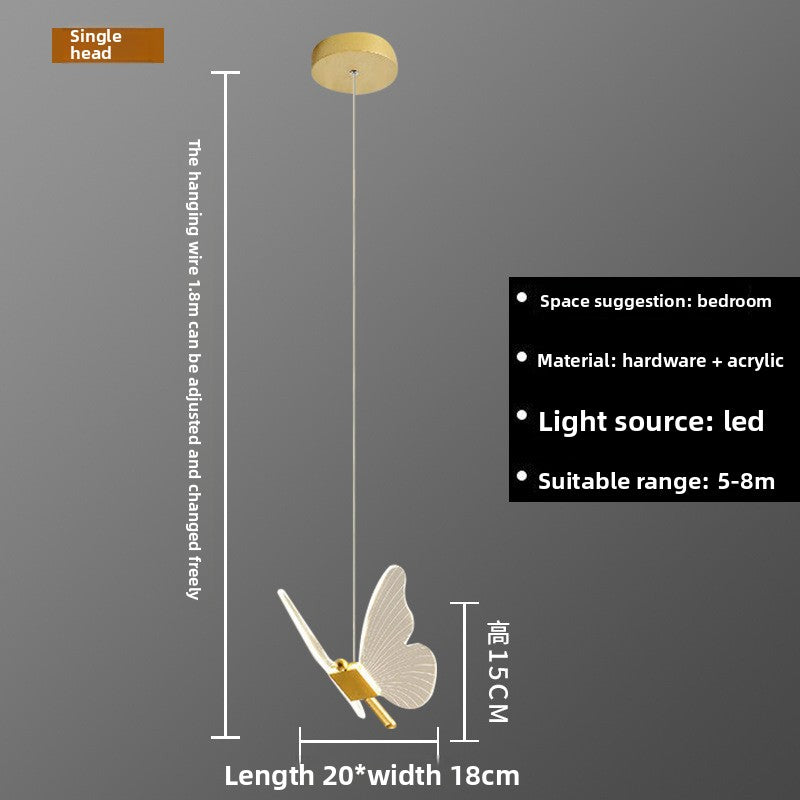 Butterfly Design LED Pendant Light