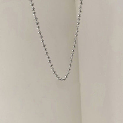 Butterfly Design Silver Necklace