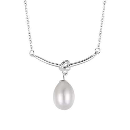 Butterfly Design Silver Necklace