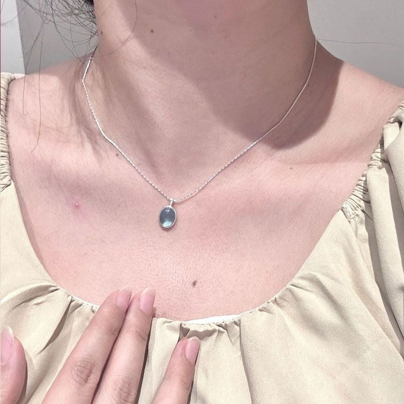 Butterfly Design Silver Necklace
