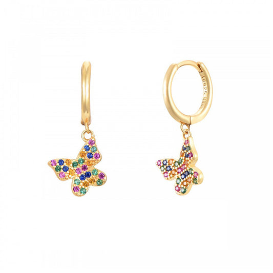 Butterfly Diamond Earrings