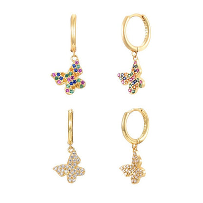 Butterfly Diamond Earrings