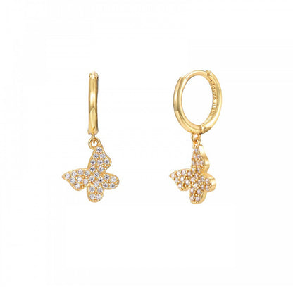 Butterfly Diamond Earrings