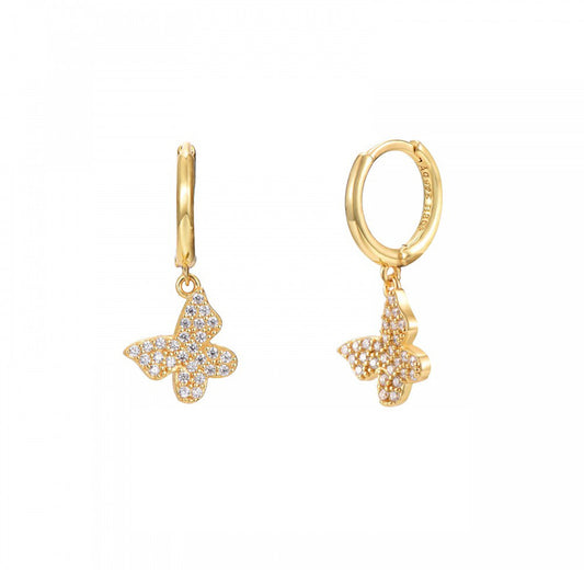 Butterfly Diamond Earrings