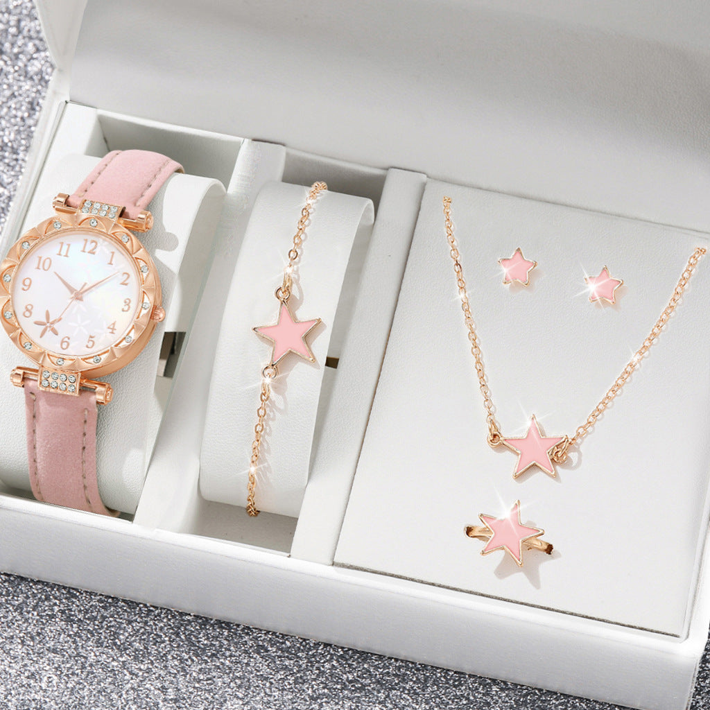 Butterfly Digital Belt Watch suit
