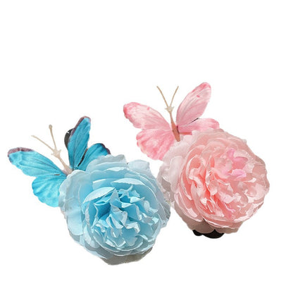 Butterfly Flower hairpin