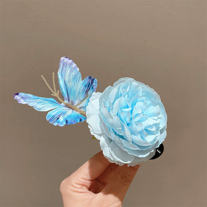 Butterfly Flower hairpin