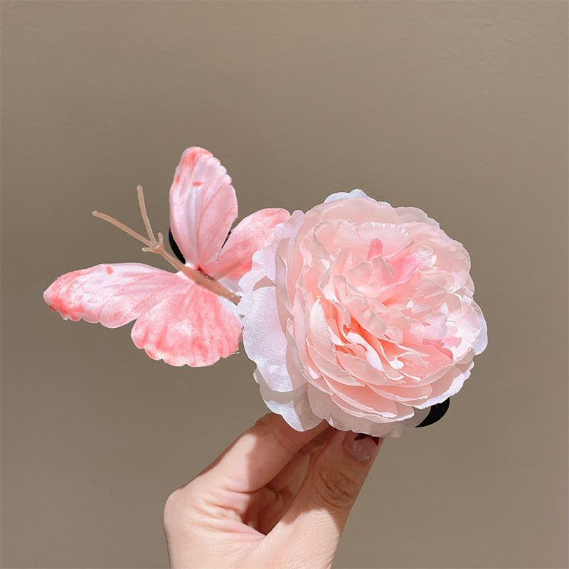 Butterfly Flower hairpin