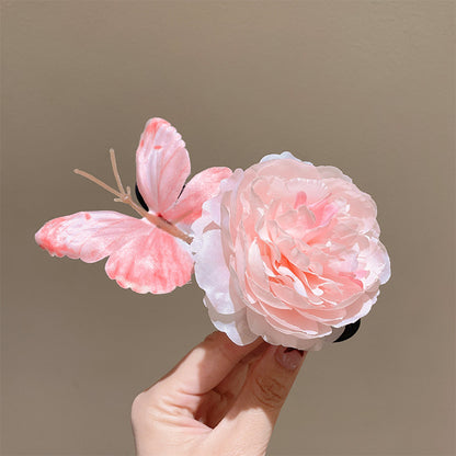 Butterfly Flower hairpin