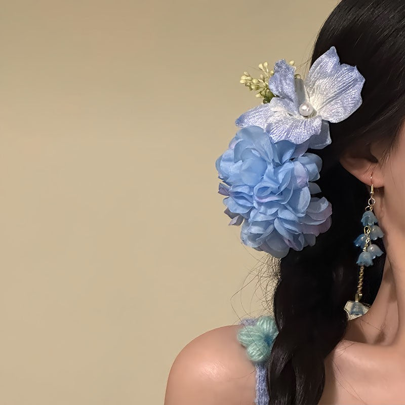 Butterfly Flower hairpin