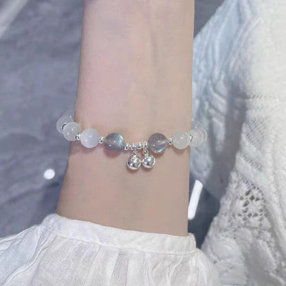 Butterfly Imitation Gemstone Beaded Bracelet