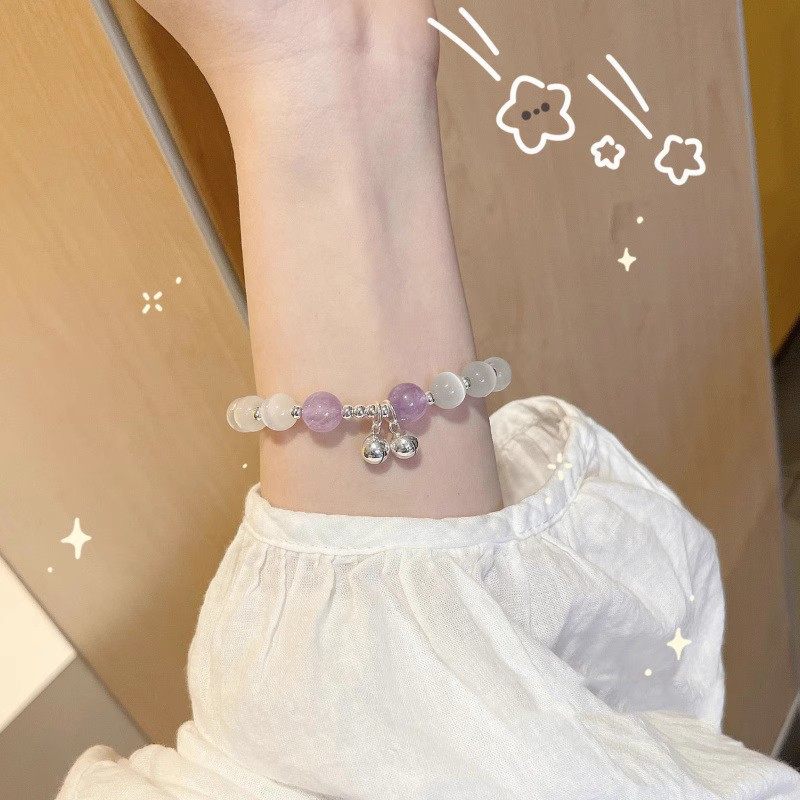 Butterfly Imitation Gemstone Beaded Bracelet