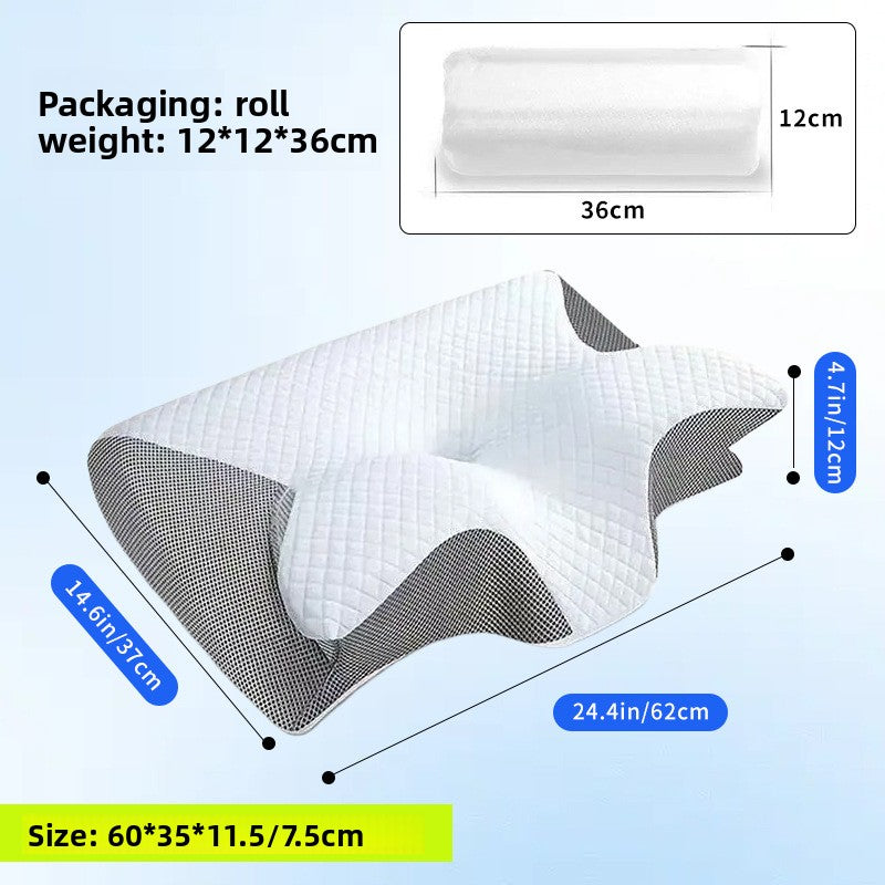 Butterfly Memory Foam Cervical Pillow