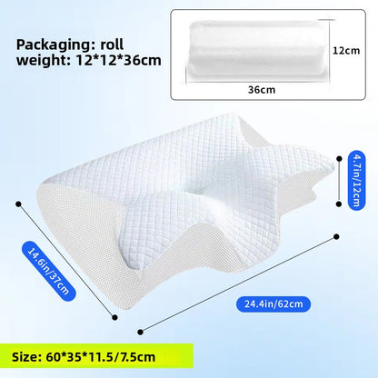 Butterfly Memory Foam Cervical Pillow