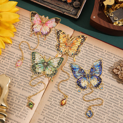 Butterfly Metal Bookmarks