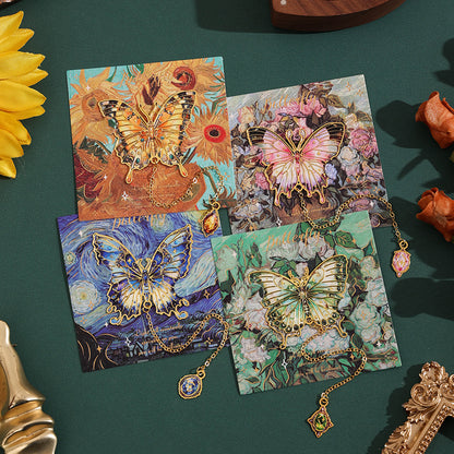 Butterfly Metal Bookmarks