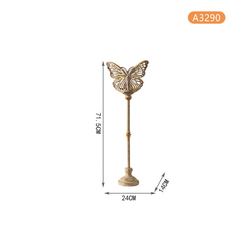 Butterfly Metal Candle Holder