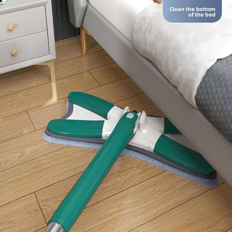 Butterfly mop X-shaped mop