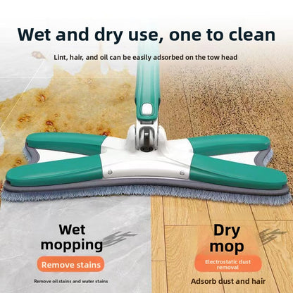 Butterfly mop X-shaped mop