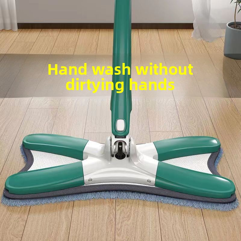 Butterfly mop X-shaped mop
