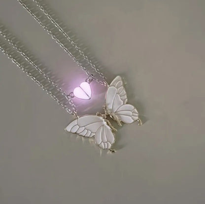 Butterfly Oil-Dripping Pendant