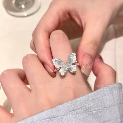 Butterfly Open-Palced Ring