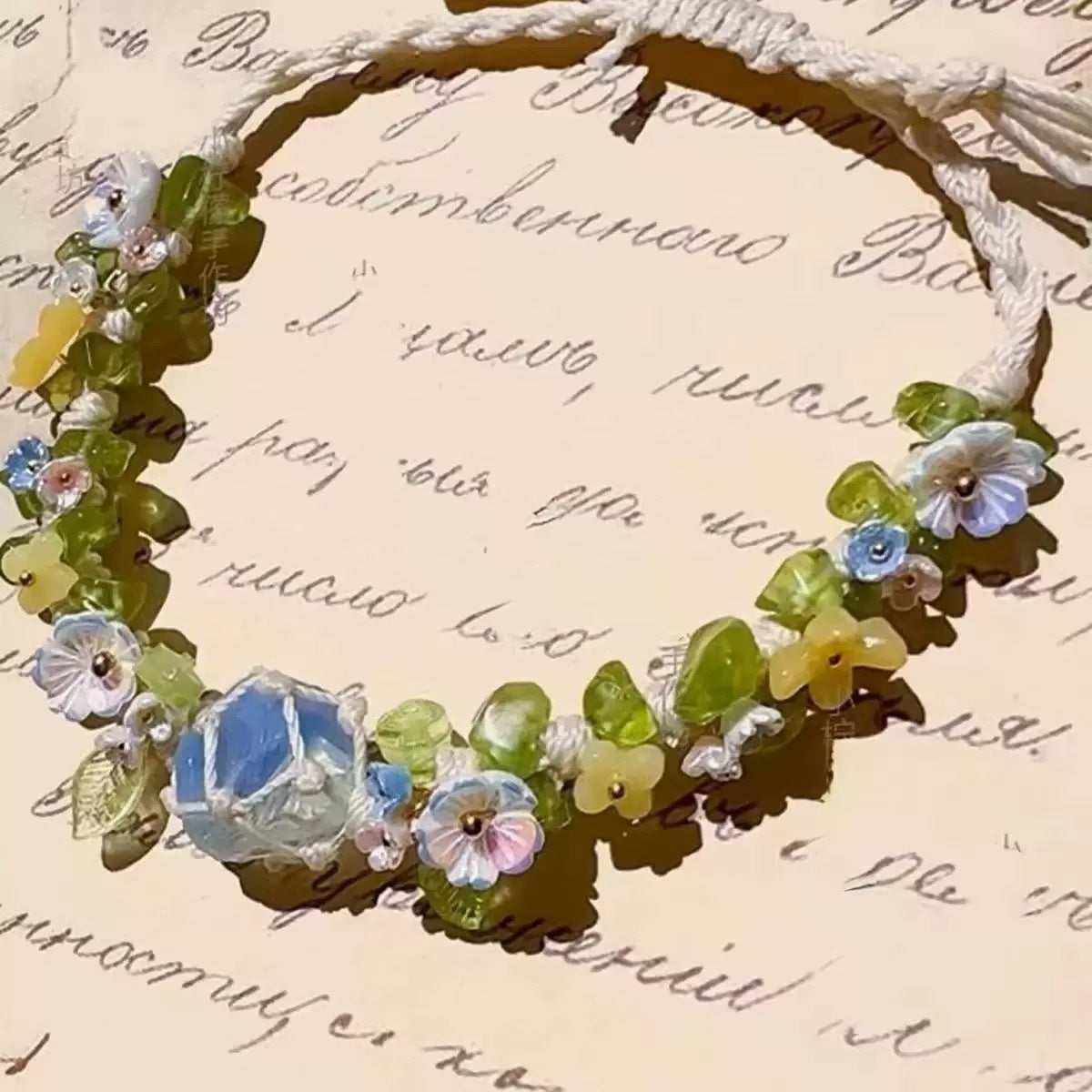 Butterfly Pebble Bracelet