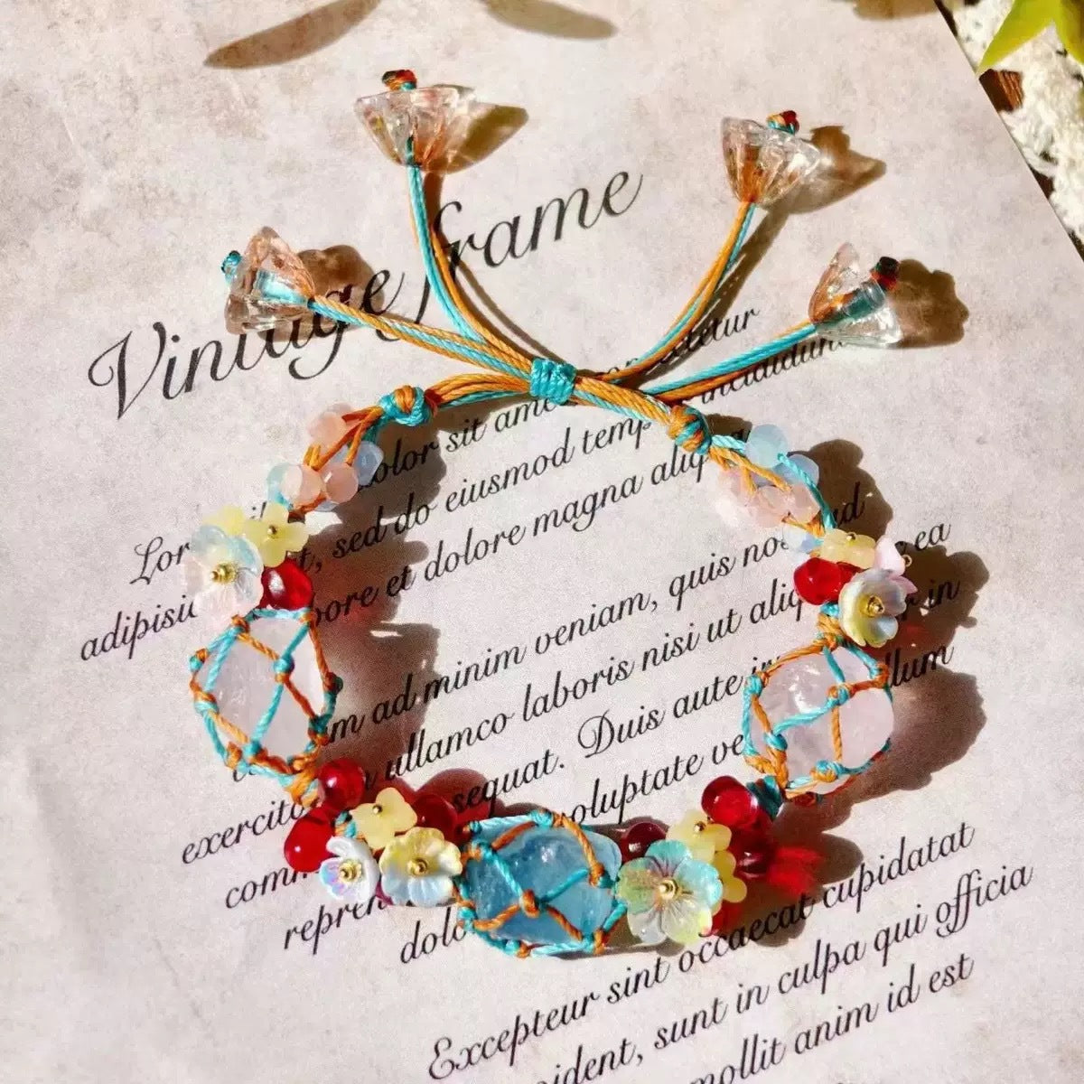 Butterfly Pebble Bracelet