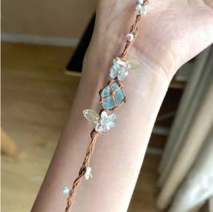 Butterfly Pebble Bracelet