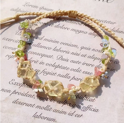 Butterfly Pebble Bracelet