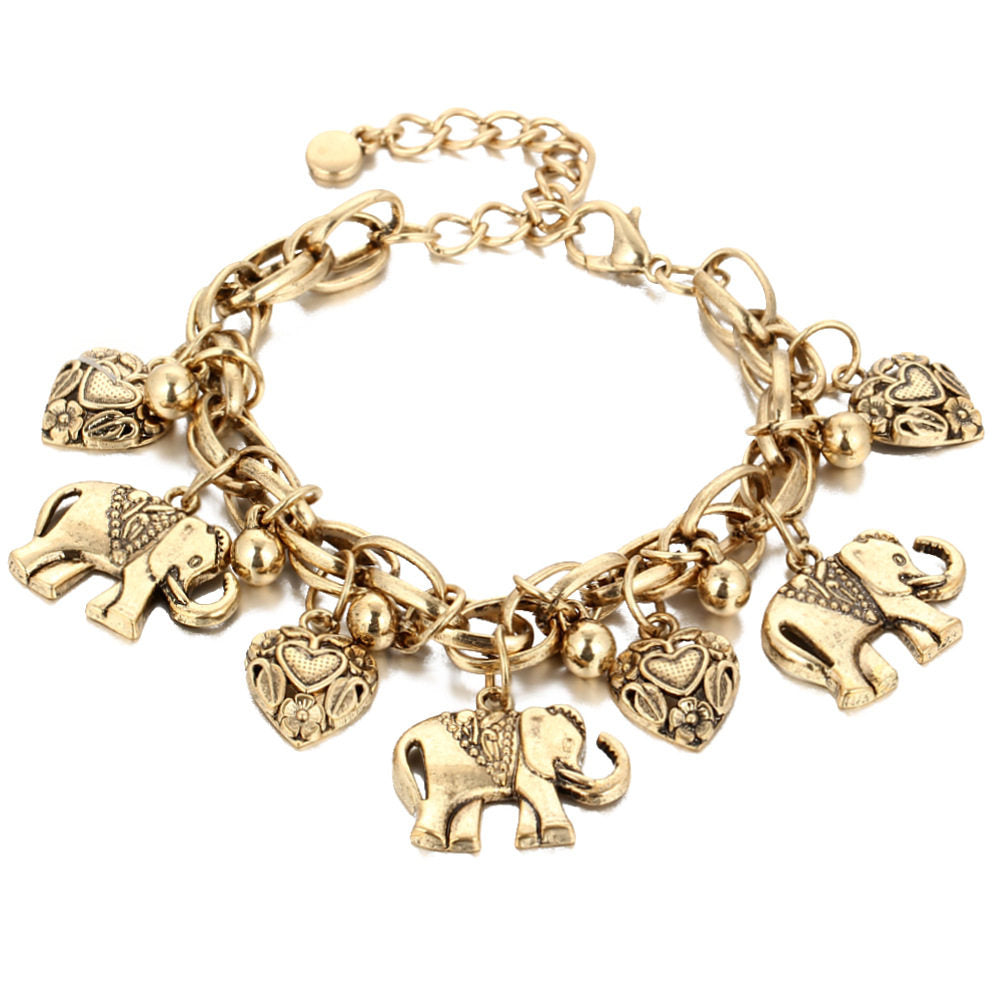 Butterfly pendant handmade anklet