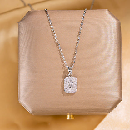 Butterfly Pendant Titanium Steel Necklace
