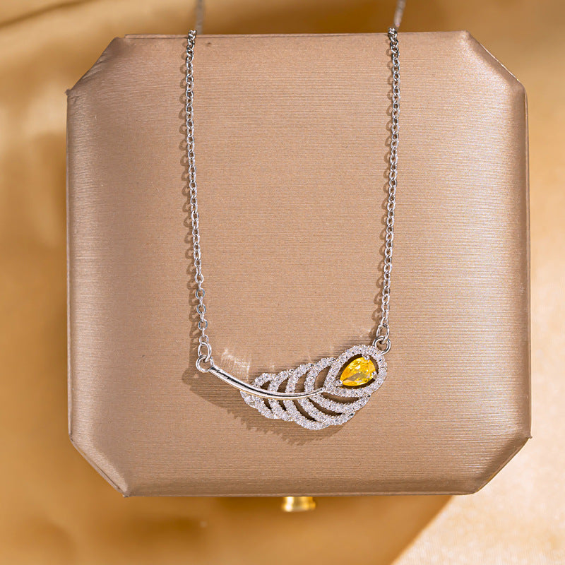 Butterfly Pendant Titanium Steel Necklace