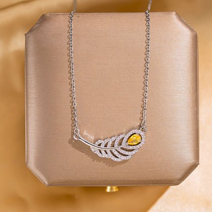 Butterfly Pendant Titanium Steel Necklace