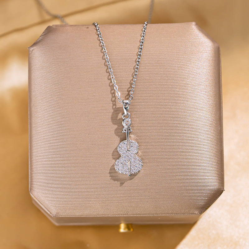 Butterfly Pendant Titanium Steel Necklace