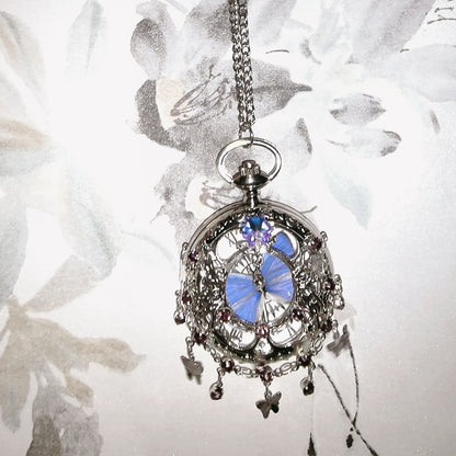 Butterfly Pocket Watch