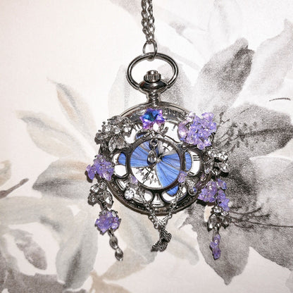 Butterfly Pocket Watch