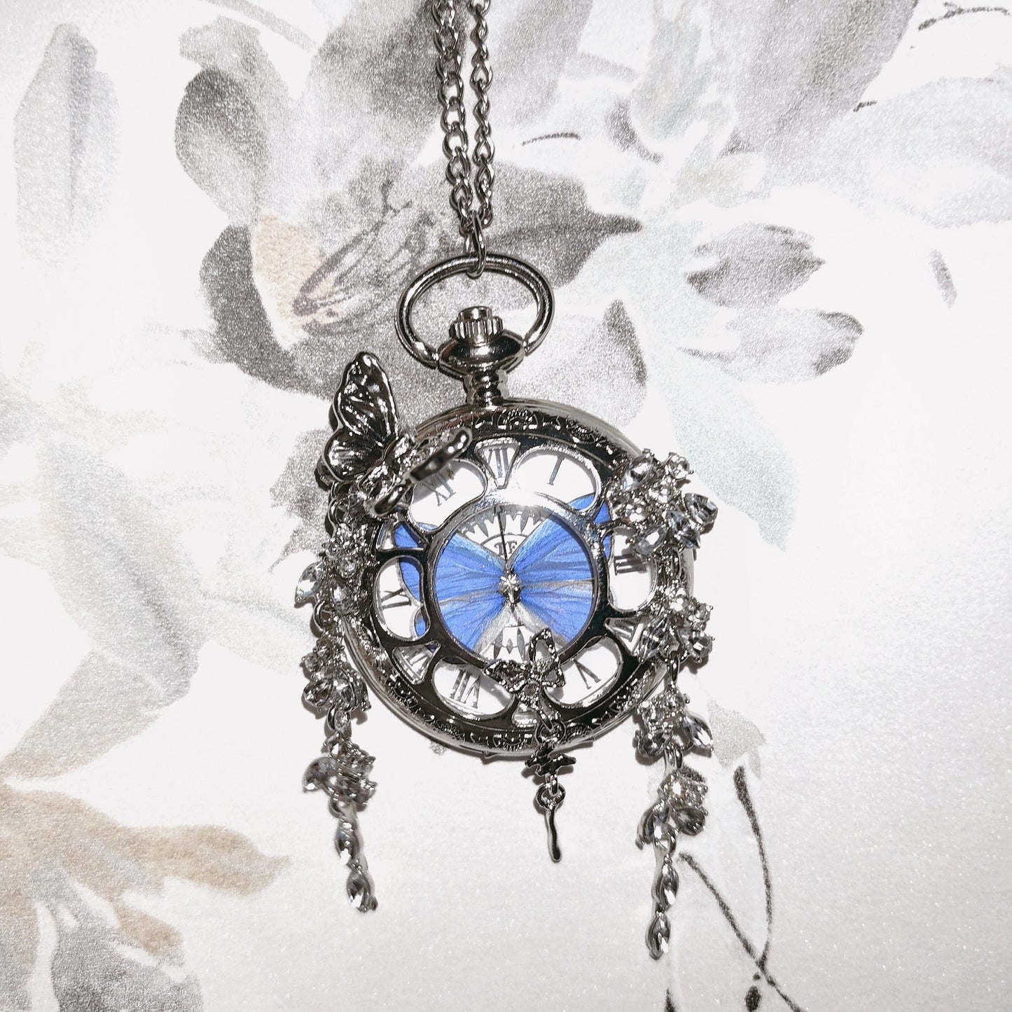 Butterfly Pocket Watch
