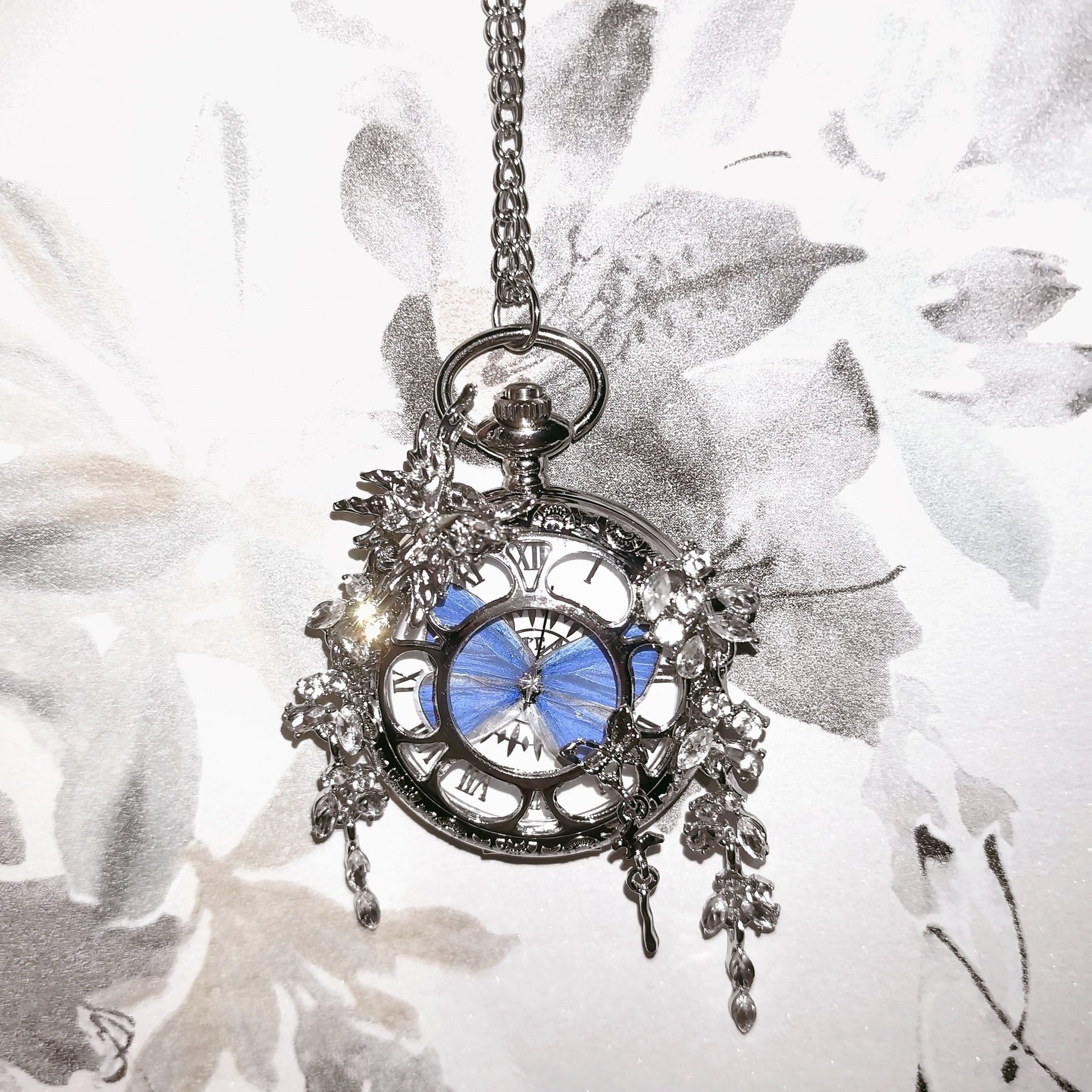 Butterfly Pocket Watch