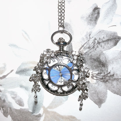 Butterfly Pocket Watch