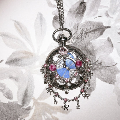 Butterfly Pocket Watch