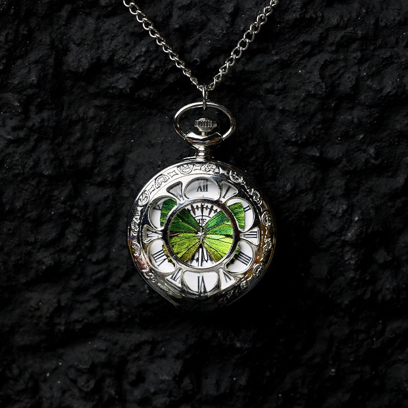Butterfly Pocket Watch