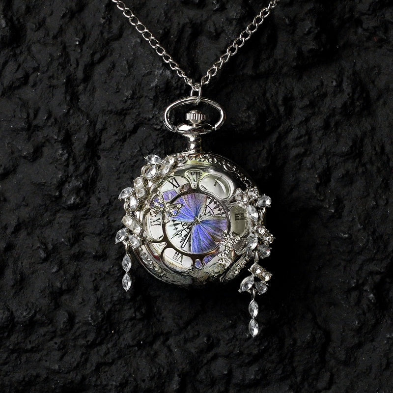 Butterfly Pocket Watch
